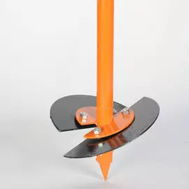 Бур садовый удлиненный 2м