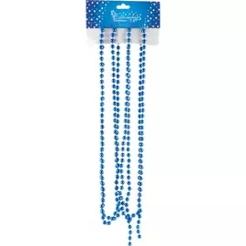 бусы блеск волшебная страна цв.синий 104079