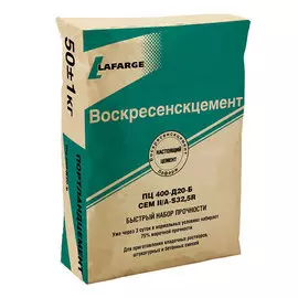 Цемент ПЦ-400 Д20 50кг /Г/