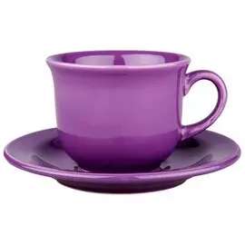 Чайная пара 200мл ПУРПУР 6020PURPLE-4