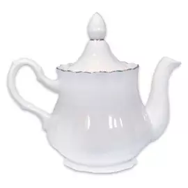 Чайник 0,8л обводка золотом 0С0368Ф34