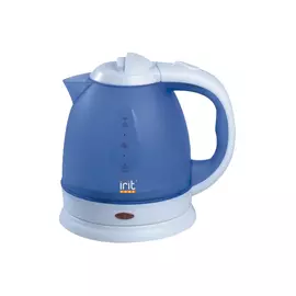 чайник электрический пластиковый 1,8л, 1,5квт, синий, irit ir-1231