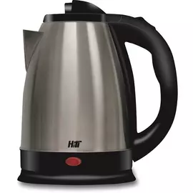 чайник электрический (стальной, серый) hitt ht-5001