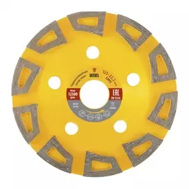 Чашка алмазная зачистная, 125 мм, агрессор Denzel 72972