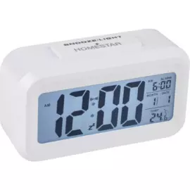 часы электронные homestar hs-0110 белые 104307