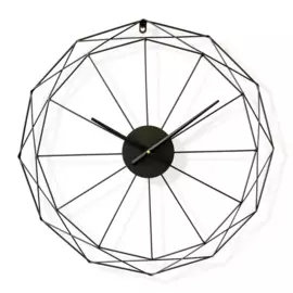 часы clock black 50x50 79889