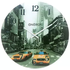 часы настенные ес-137 energy кварц круглые 009519