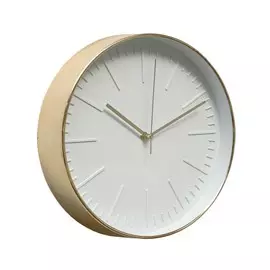 часы настенные круглые artlink clock brass 30,6x30,6см 79848