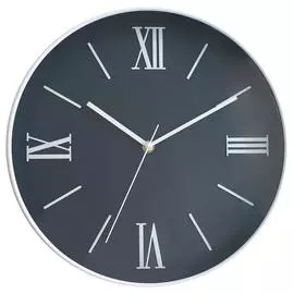 часы настенные круглые artlink clock dark blue 30,6х30,6см 79787