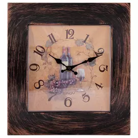 часы настенные кварцевые engy модель ес-20 квадратные 9320