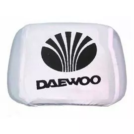 Чехлы на подголовник белые DAEWOO (2шт)
