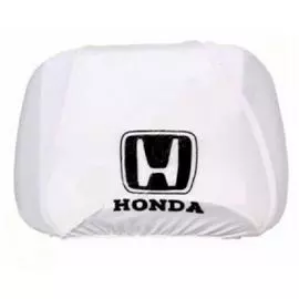 Чехлы на подголовник белые HONDA (2шт)