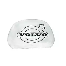 Чехлы на подголовник белые VOLVO (2шт)