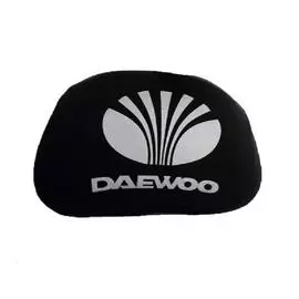 Чехлы на подголовник чёрные DAEWOO (2шт)