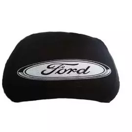 Чехлы на подголовник чёрные FORD (2шт)