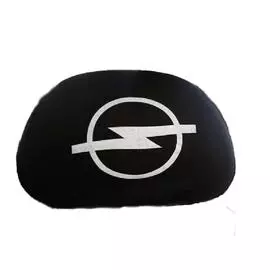 Чехлы на подголовник чёрные OPEL (2шт)