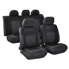 Чехлы унив. AZARD Велюр Element, 11 пр., карман, 6 молний /черный/