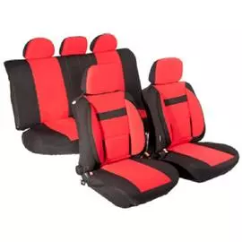 Чехлы унив. SENATOR Жаккард NEW Nebraska, размер M, красный