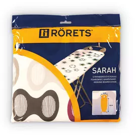 Чехол для гладильной доски RORETS 120х40см Sarah х/б+поролон 7557