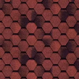 Черепица гибкая TILERCAT Прима, красный (3кв.м.)