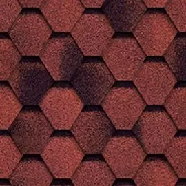Черепица гибкая TILERCAT Прима, красный