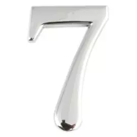 цифра дверная apecs 7 хром