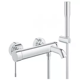 cмеситель для ванны однорычажный grohe essence new 33628001