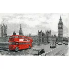 Декор 25*40 Бус красный 341233