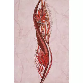 Декор Александрия 20*3 розовый В15361