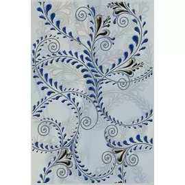декор елена 20*30 синий