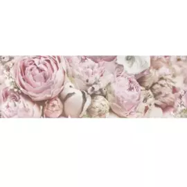 декор glamour flower b розовый 25x75 45652