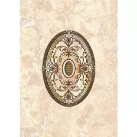 декор изабель d1 бежевый 35х25 035646