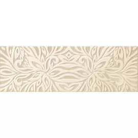 декор megan folie cream 20x60 бежевый 44529