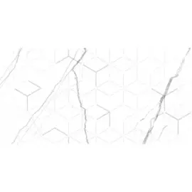 декор настенный siluet gt 25*50 белый gt124vg