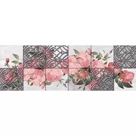 Декор Портелу 20*60 серый 04-01-1-17-03-06-1213-0