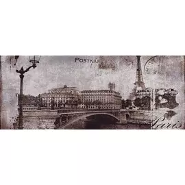 декор postcard grey 1 20х50