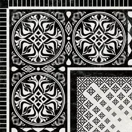 Декор Pronto 61х61 Угол Черный