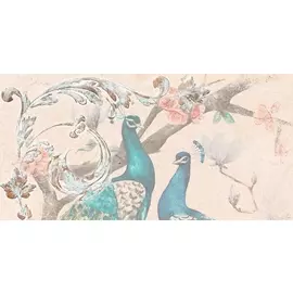 Декор Птицы 1 50х25 Бежевый Gt103Vg