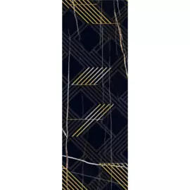 декор royal nero oro черный 24,2*70 918293