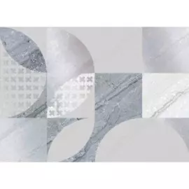 декор тулуза d 25*35 серый 051745