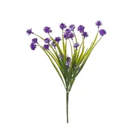 Декоративный букет "Лунный цветок", 35 см, синий