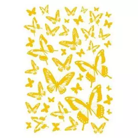 декоретто бабочки золотые ai 5001