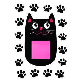 Декоретто Черный котёнок HL 1006