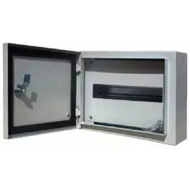 DEKraft Корпус металлический навесной ЩРН-12 IP54, 12 модулей, 250х300х120