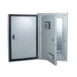 DEKraft Корпус металлический учетный навесной ЩРУН-3/12 IP31, 3-фазный, 12 модулей, 520х300х160