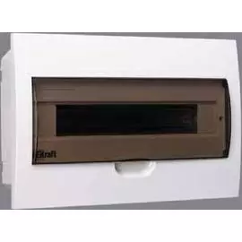 DEKraft Корпус модульный пластиковый ЩРВ-П-18 IP41, 18 модулей встраиваемый