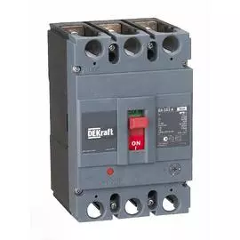 DEKraft ВА-333 Автоматический выключатель силовой 3P 160А c Ir=128А-160А 50кА