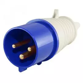 DEKraft ВП-102 Вилка переносная 023 2Р+РЕ 32А 220В IP44