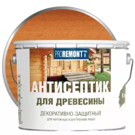 деревозащитное средство proremontt махагон 9л