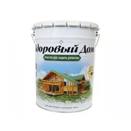 деревозащитное средство здоровый дом 20,0л орех